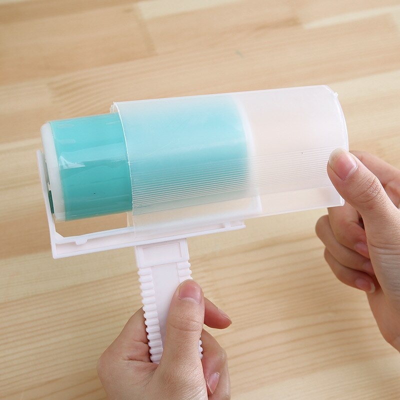 Washable Clothes Hair Sticky Roller Reusable Portable Home Clean Pet Hair Remover Sticky Roller Carpet Bed Sofa Dust Collector