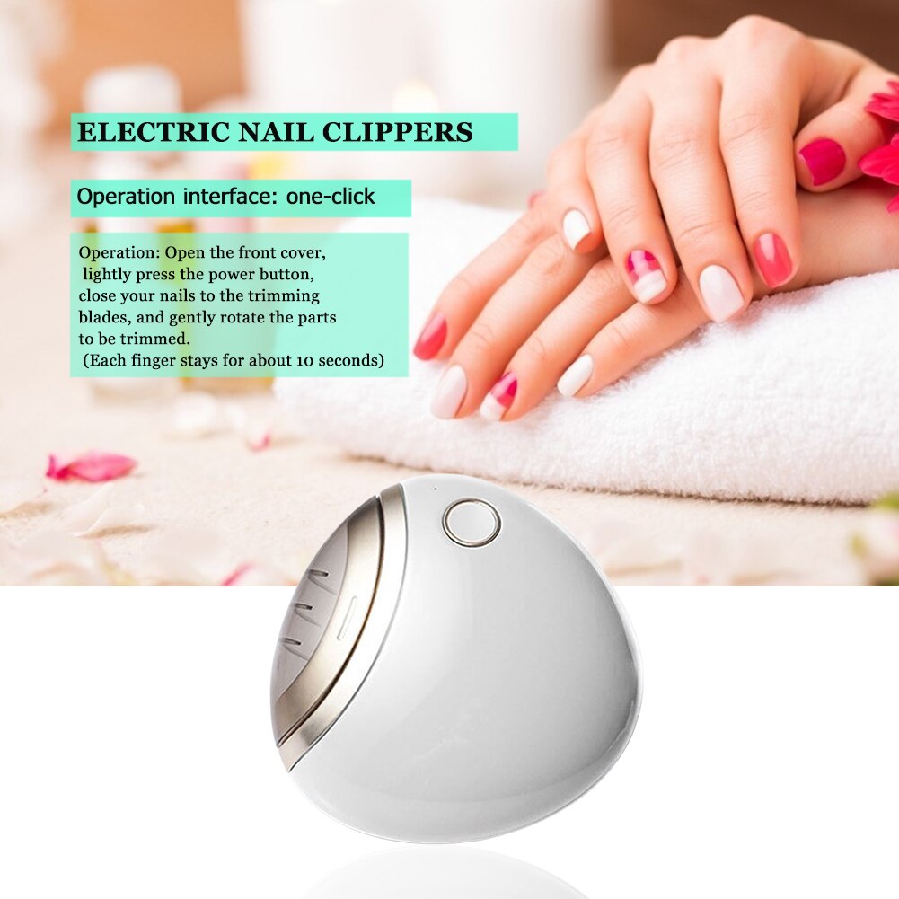 Automatic Nail Clippers Grinder Electric Nail Trimming Machine Manicure File Toe Nail Trimmer Nail Manicure Tool