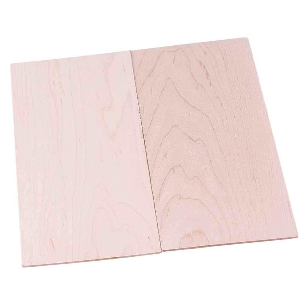 Tooyful 3 stk. lønnetre gitartopp finér hodeplate hodestokk luthier tonewood gjør-det-selv til akustisk klassisk gitarbygging lønnetre
