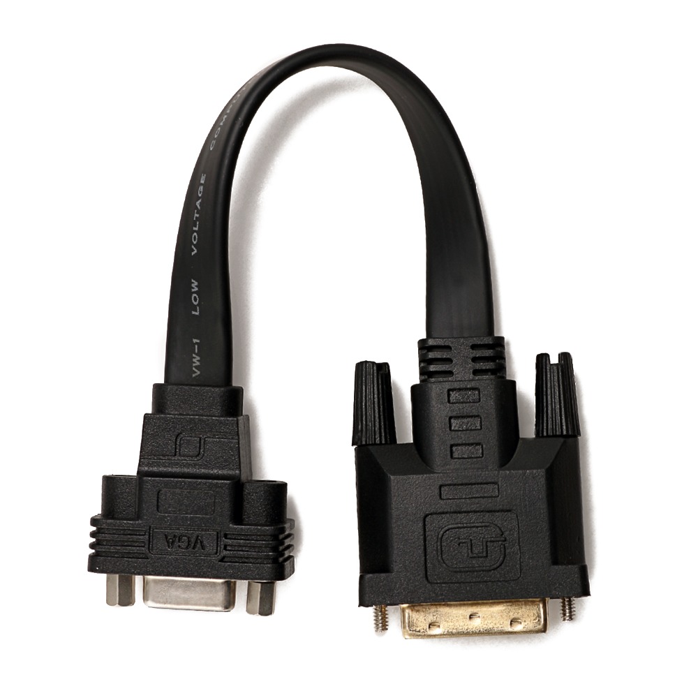 Dvi d vga kabel Actieve DVI-D naar VGA kabel Adapter Man-vrouw dvi vga converter