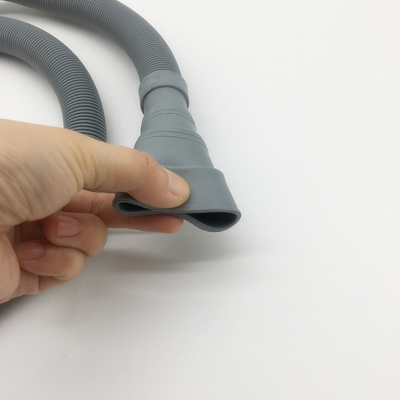 1Pcs 2M/3M PVC Washing Machine Dishwasher Drain Waste Hose Extension Pipe With Bracket Set Wash Machine Ablaufschlauch