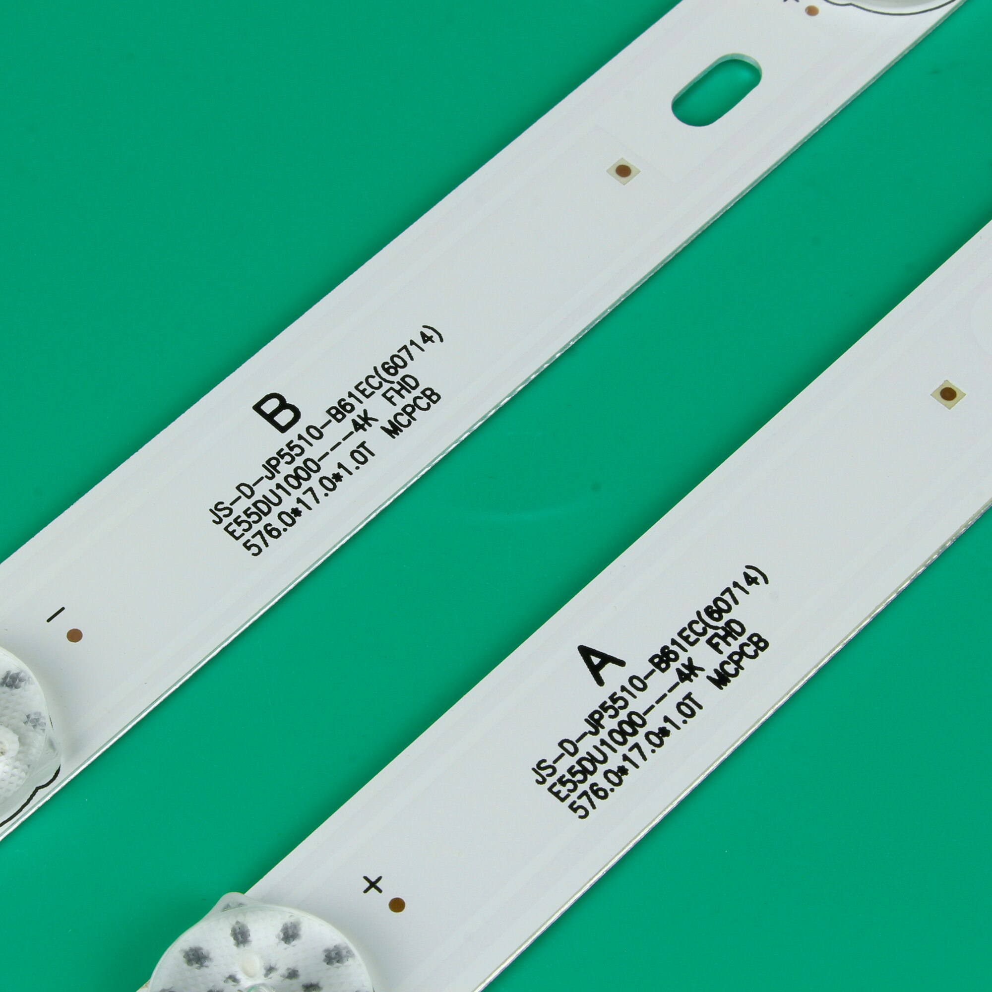 LED Backlight strip 6 LED JS-D-JP5510-B61EC E55DU1000