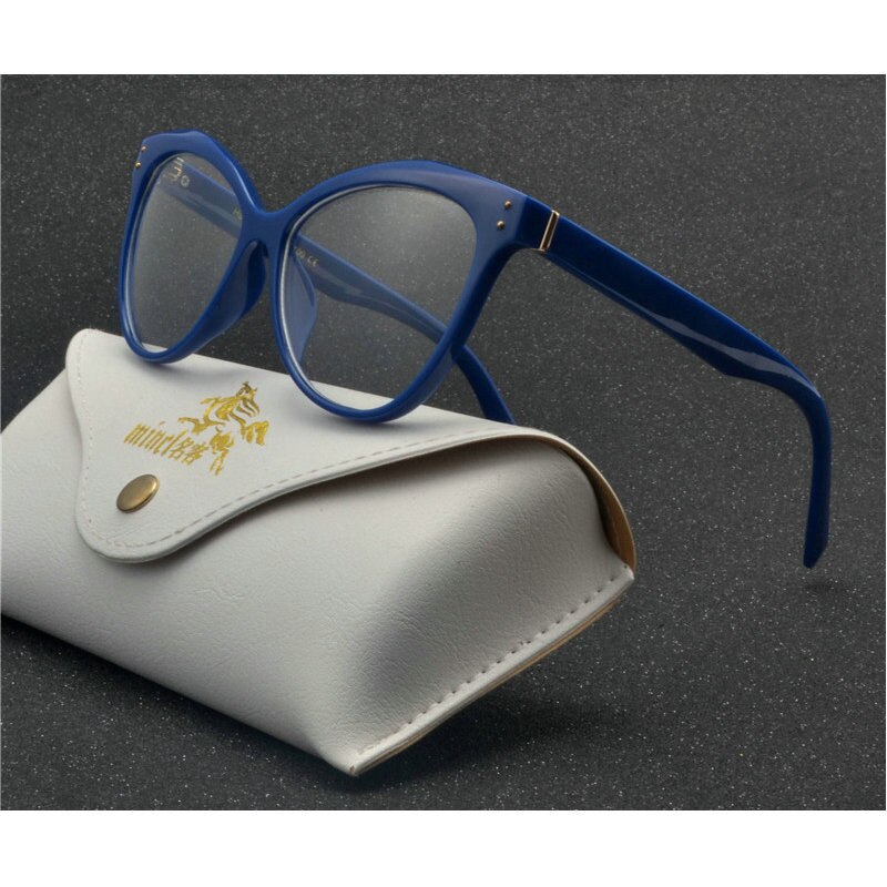 women's transition sunglasses color changing glasses female retro myopia optical glasses finished glasses NX: blue-400