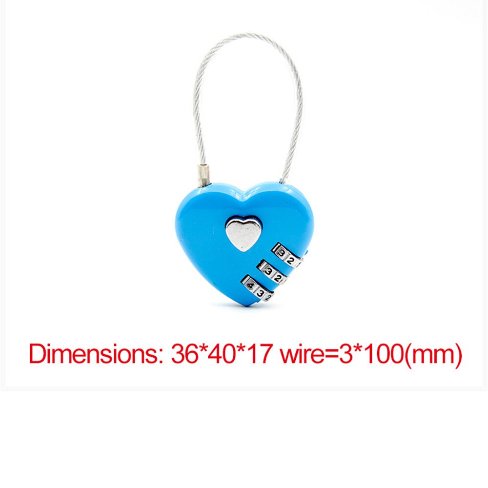 resettable digit combination suitcase password hanging combination lock easy to wear Agilely application