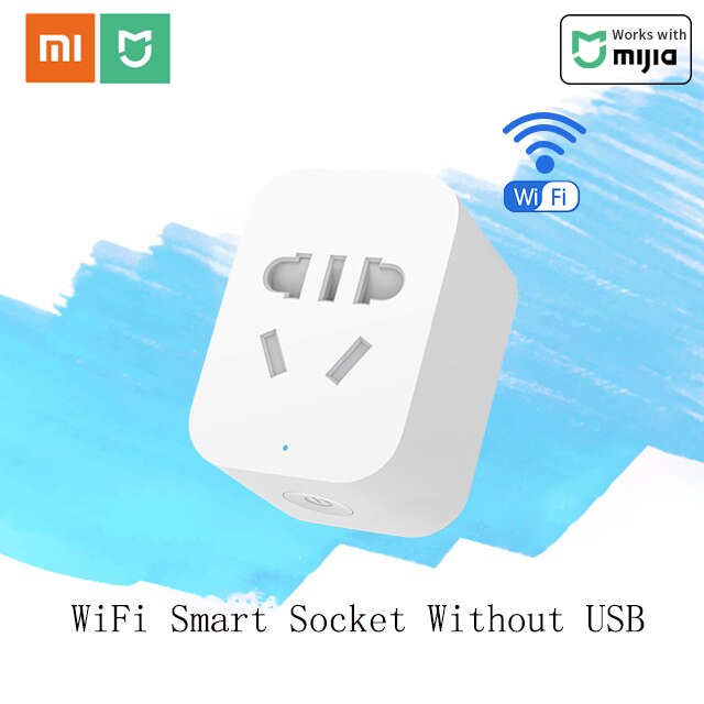 Xiaomi Mijia Smart Socket Bluetooth Gateway Edition Dual USB Smart WIFI Socket Power Adapter Mijia Smart Home Device: Standard Plug / WiFi Socke
