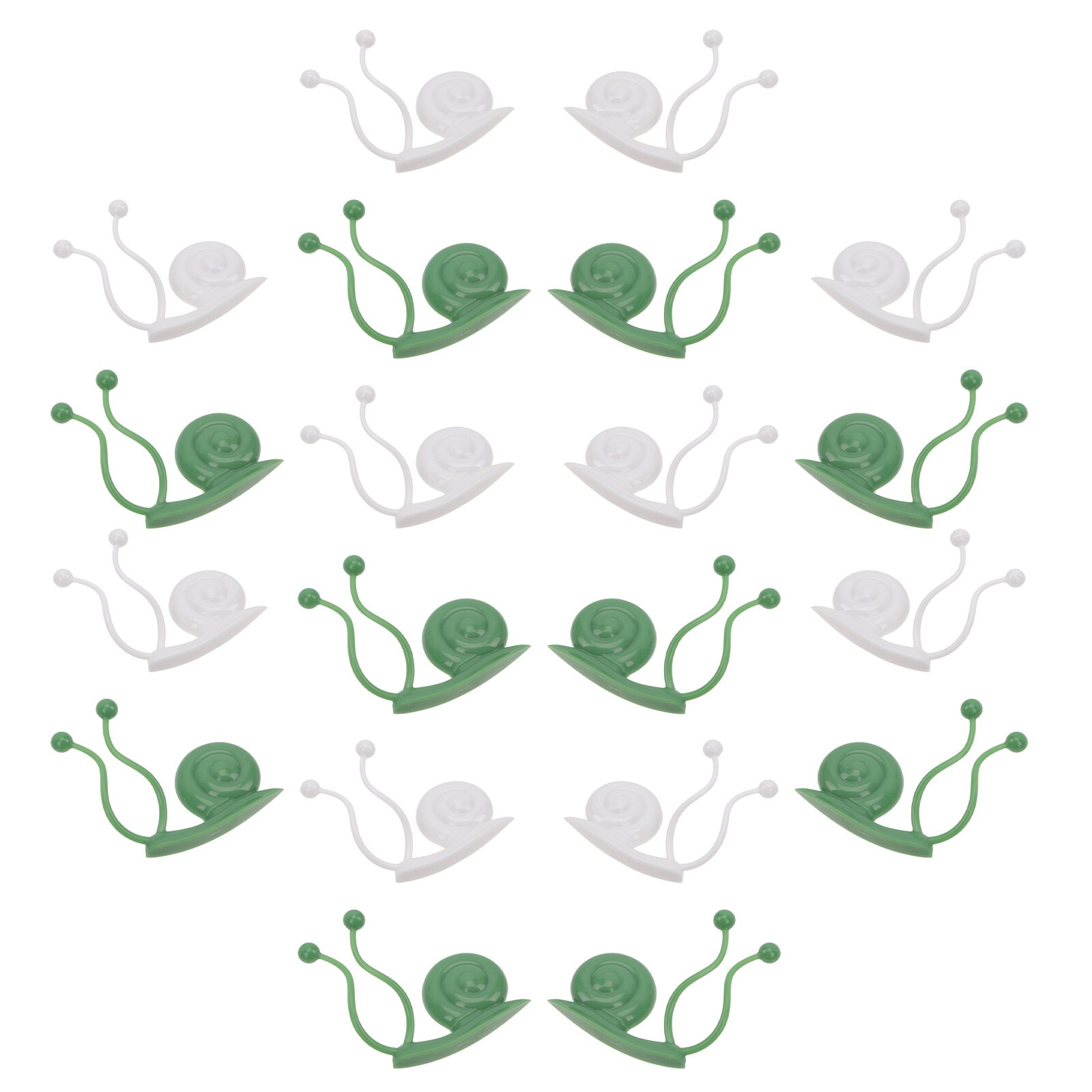 20pcs Wall Vines Fixing Clips Plant Climbing Wall Clips Plant Fixture Hooks Vines Holders for Yard Home Indoor