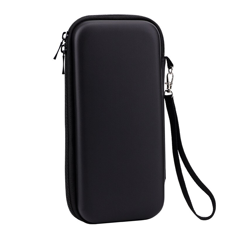 Nintendo switch lite -laukun säilytys-, suoja- ja kantolaukku nintendo switch mini -konsolille, matkalaukku ns-pelilisävarusteille: Musta