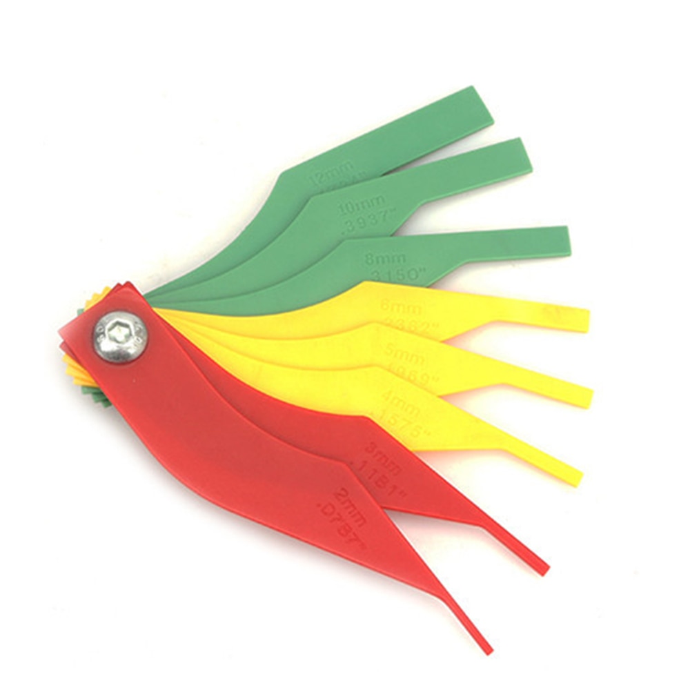 Car Brake Pad Scale Thickness Gauge Wear Measuring Instrument Car Protection Tool Feeler Detector Car Accessories