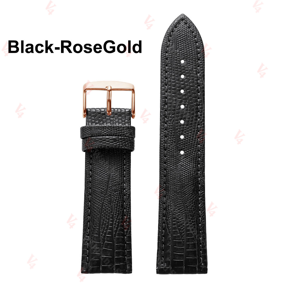 Universal Replacement Composite Material Strap Leather Watchband for Smartwatch Men Women 18mm 20mm 22mm Watch Band Accessories