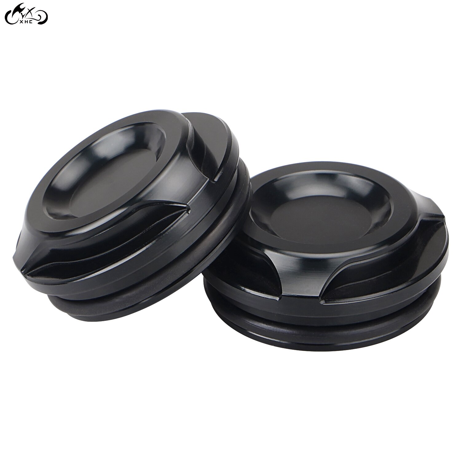 1 Pair Black Swingarm Pivot Bolt Cover Cap For Harley Night Rod Special VRSCDX Street Rod XG750A V-Rod Muscle VRSCF Muscle VRSCF