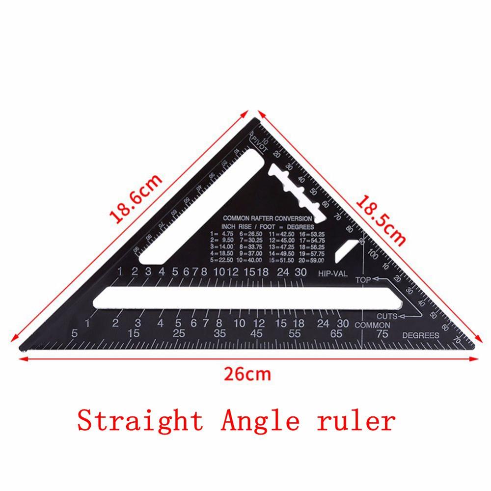 Foldable Multi Angle Ruler Template 4 Folding Measuring Tool Instrument: B
