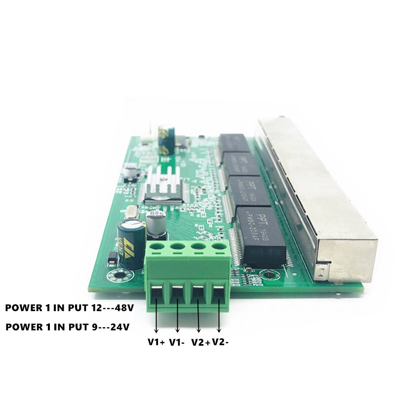 Illuminazione Proteggere Porta 8 Poe 10/100/1000M Industriale Interruttore Switch Gigabit 8 Gigabit Switch Switch Gigabit switch Ethernet