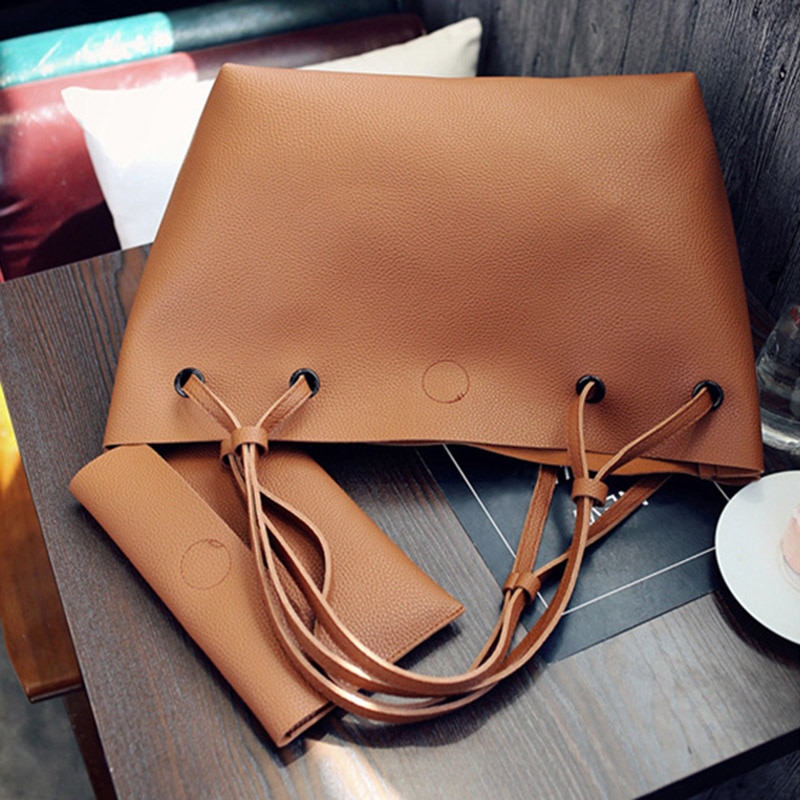 Femmes dame Composite sac à bandoulière sac à main grande capacité PU Durable pour voyage SER88