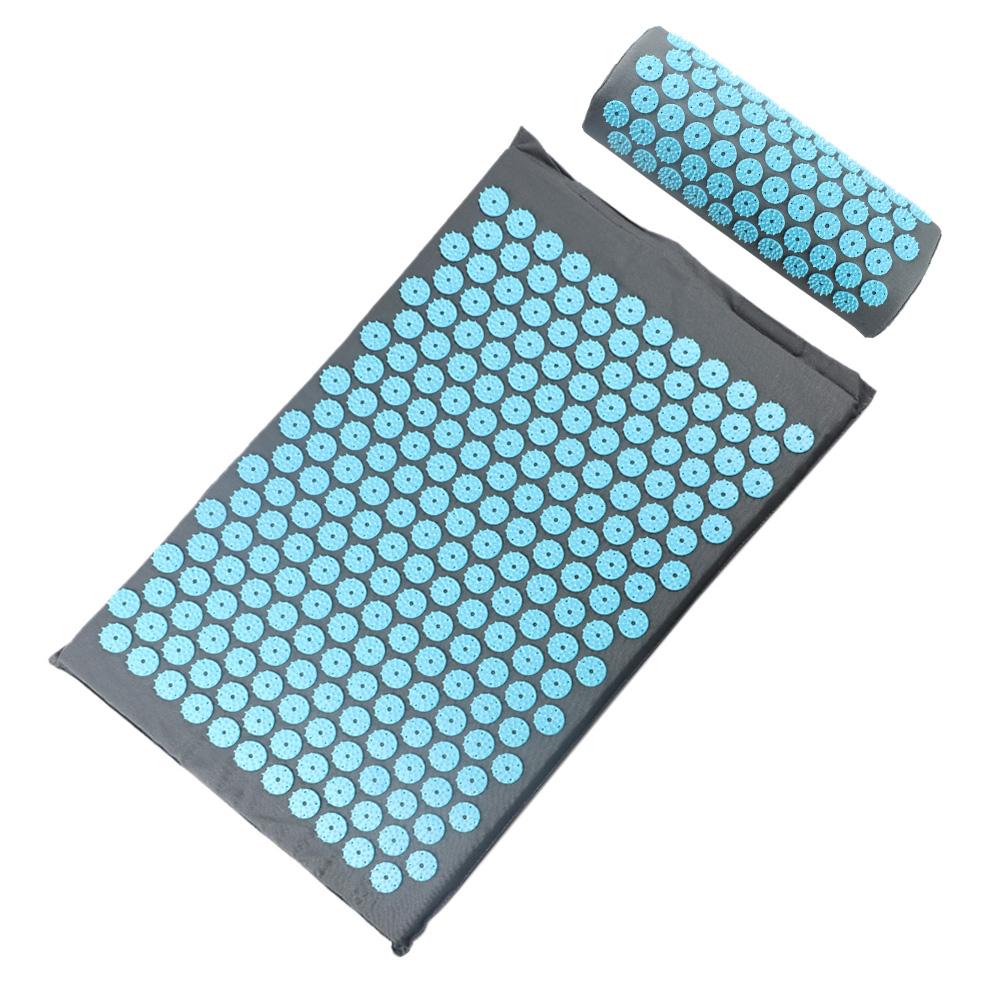 Acupressuur Massager Mat Ontspanning Relief Stress Tension Body Met Kussen: A2 Mat with Pillow