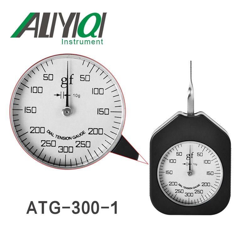300G Dial Tension Gauge Force Gauge Tensionmeter Single Pointer(ATG-300-1)Tensiometro