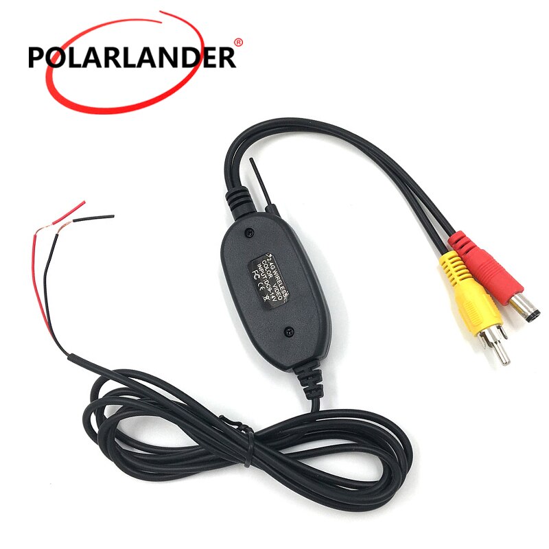 migliore Qualità per la vendita 2.4g senza fili trasmettitore ricevitore senza fili per il GPS per auto portatile di indietro su inversione Videocamera vista posteriore