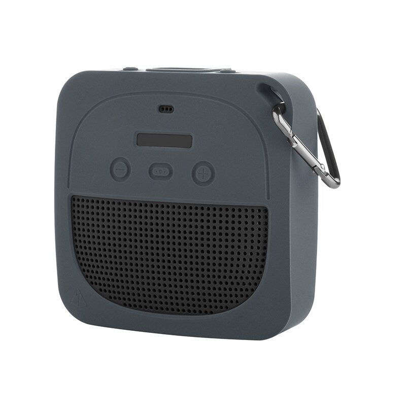 Multi-Kleuren Shockproof Cover Case Voor Bose Soundlink Micro Zachte Beschermende Siliconen Cover Voor Soundlink Micro Speaker: light grey