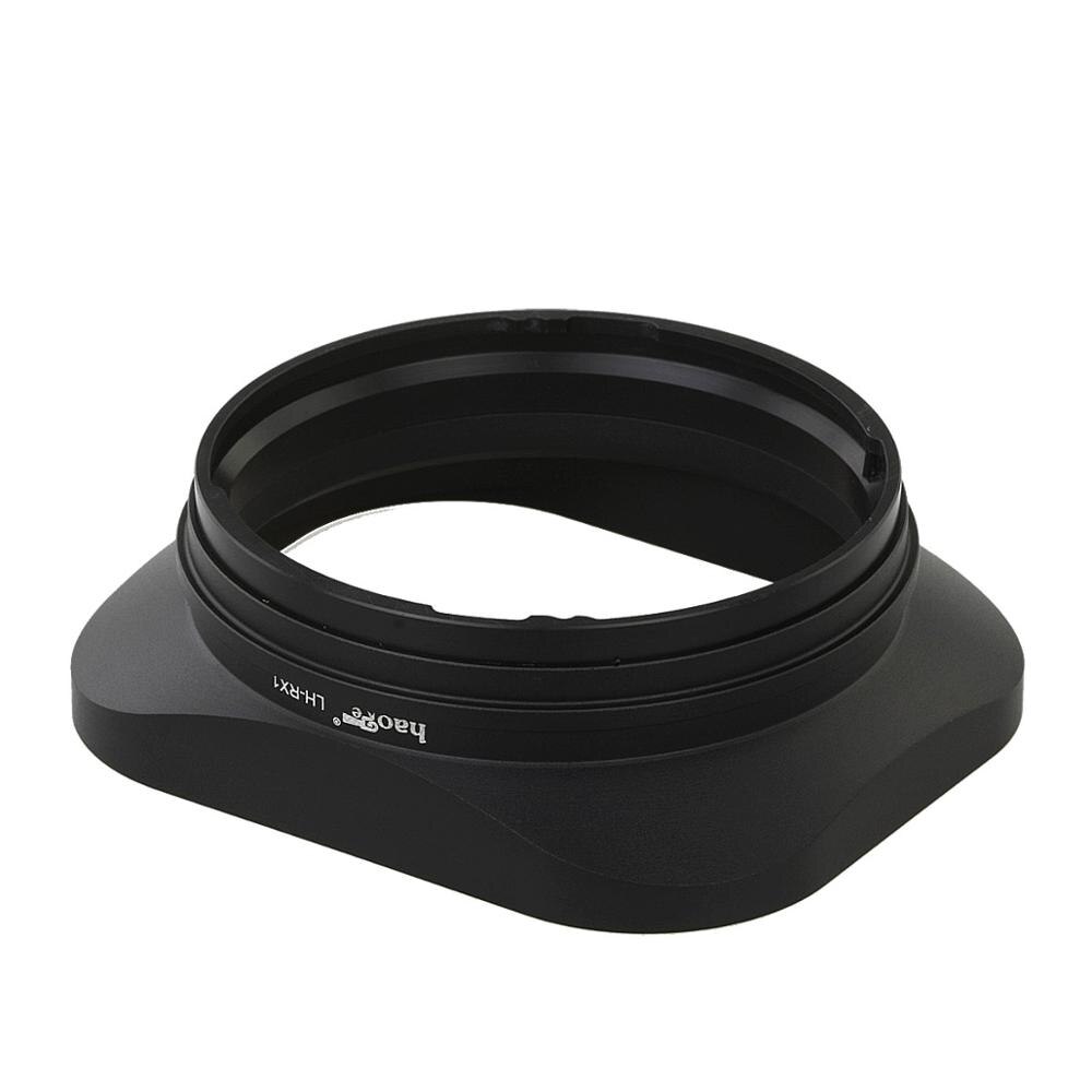 Haoge Square Metal Lens Hood Bayonet for Sony RX1R RX1RM2 FE 55mm f1.8 AND Sony FE35MM/f2.8 NEX E-Mount Lens