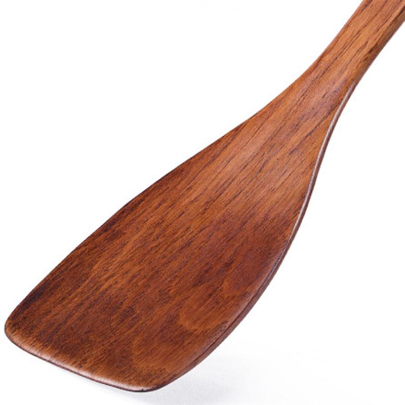 1 Pc Milieuvriendelijke Huishoudelijke Hout Non-stick Pan Spatel Schop Rijst Lepel Kookgerei Turner