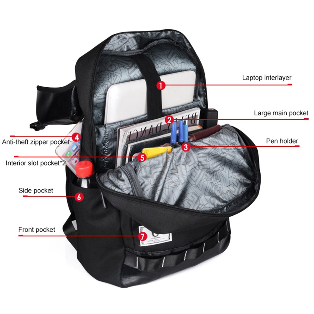 Laptop Rugzak Anti Diefstal Tas Mannen Usb Bagpack 14 Inch Notebook Reizen Bedrijf Rugzakken Man Waterdichte Outdoor Tassen XA642WB