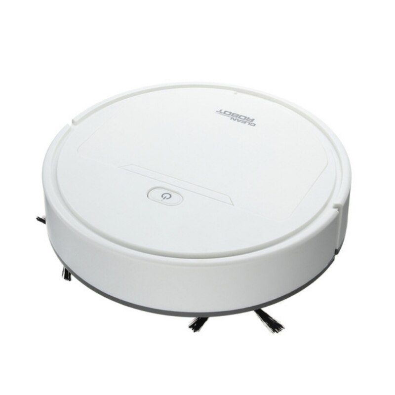 Robot aspirador 3 en 1 inteligente con carga USB, Barre, friega y aspira el polvo, máquina de limpieza para el hogar, 3 colores: W