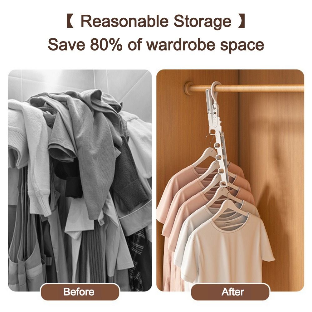 Sammenleggbart tørkestativ med fem skrog, bærbart reisetørkestativ til hjemmebruk, hotell, sovesaler, universalkrok, klesstativ