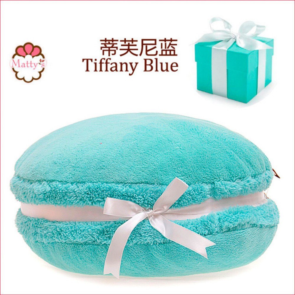 Macaron poduszka makaronik okrągły biały czerwony żółty niebieski zielony ciasteczka poduszka macaron prezent poduszka ICHIGO mleko: O