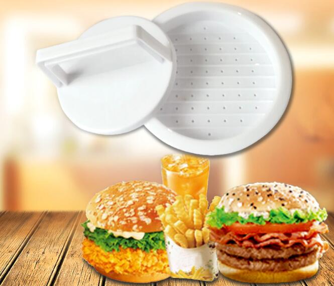 Moule presse à Hamburger viande | Bricolage, outil de presse à Hamburger, fabricants de patates, moule en plastique de alimentaire, presse à hamburgers, QA 124 1 ensemble