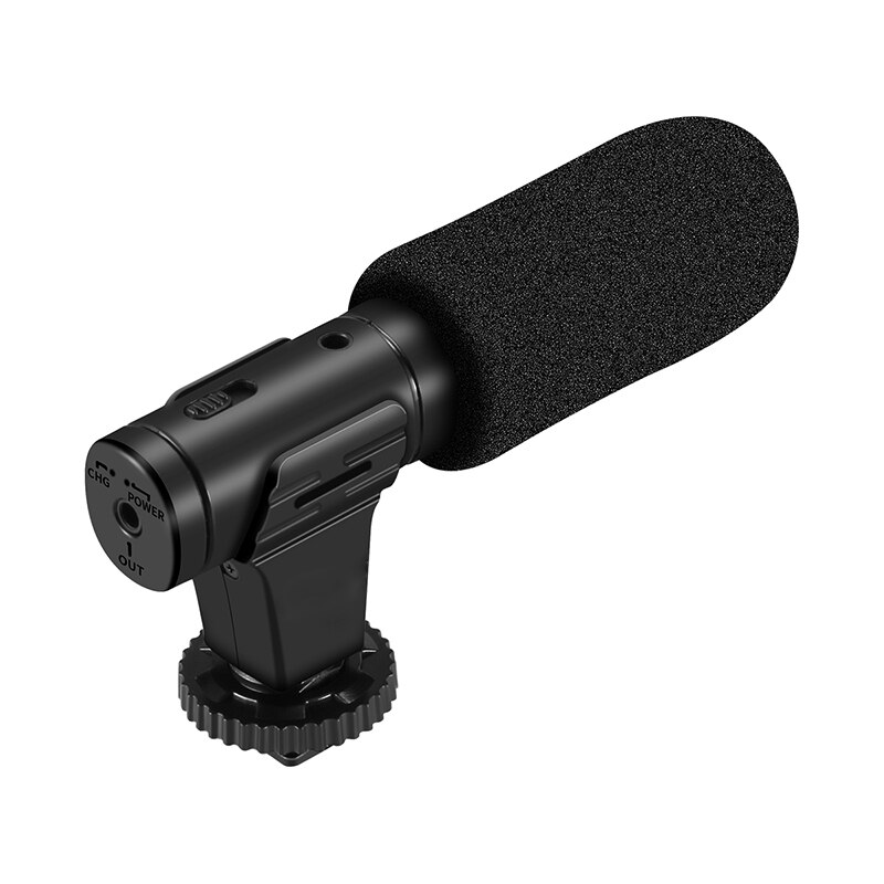 Kamera mikrofonsett for videokamera livestream-opptak for utendørs fotografering live intervju mikrofon