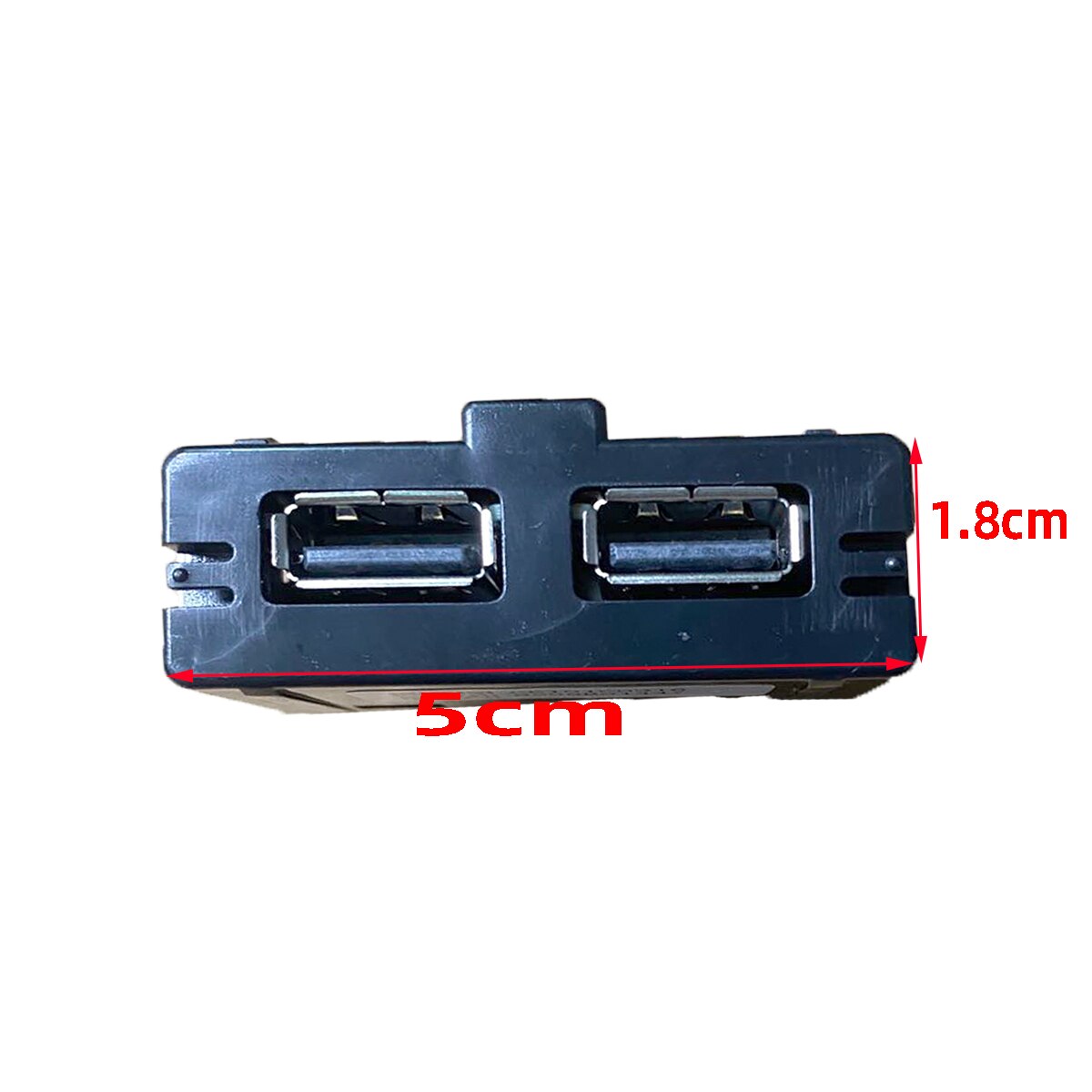 Centro de la parte trasera de la consola doble puerto USB módulo para VW Passat B8 Golf 7 De Tigua de Polo Skoda Octavia 3 Superb Kodiaq 5Q0035726L