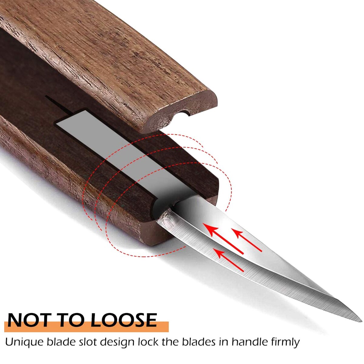 9Pcs Wood Carving Tools Set Chisel Woodworking Cutter Hand Tool Set Wood Carving Knife DIY Peeling Woodcarving Carpenter Tools