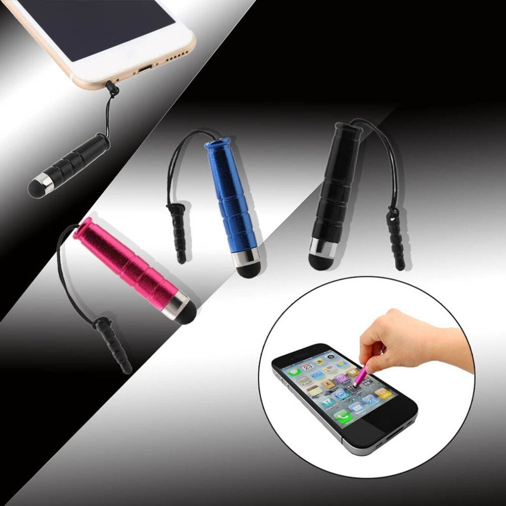 Zwarte Stylus Pen voor Alle Capacitieve Touchscreen Pen voor iPad iPhone Alle Mobiele Telefoons Tablet