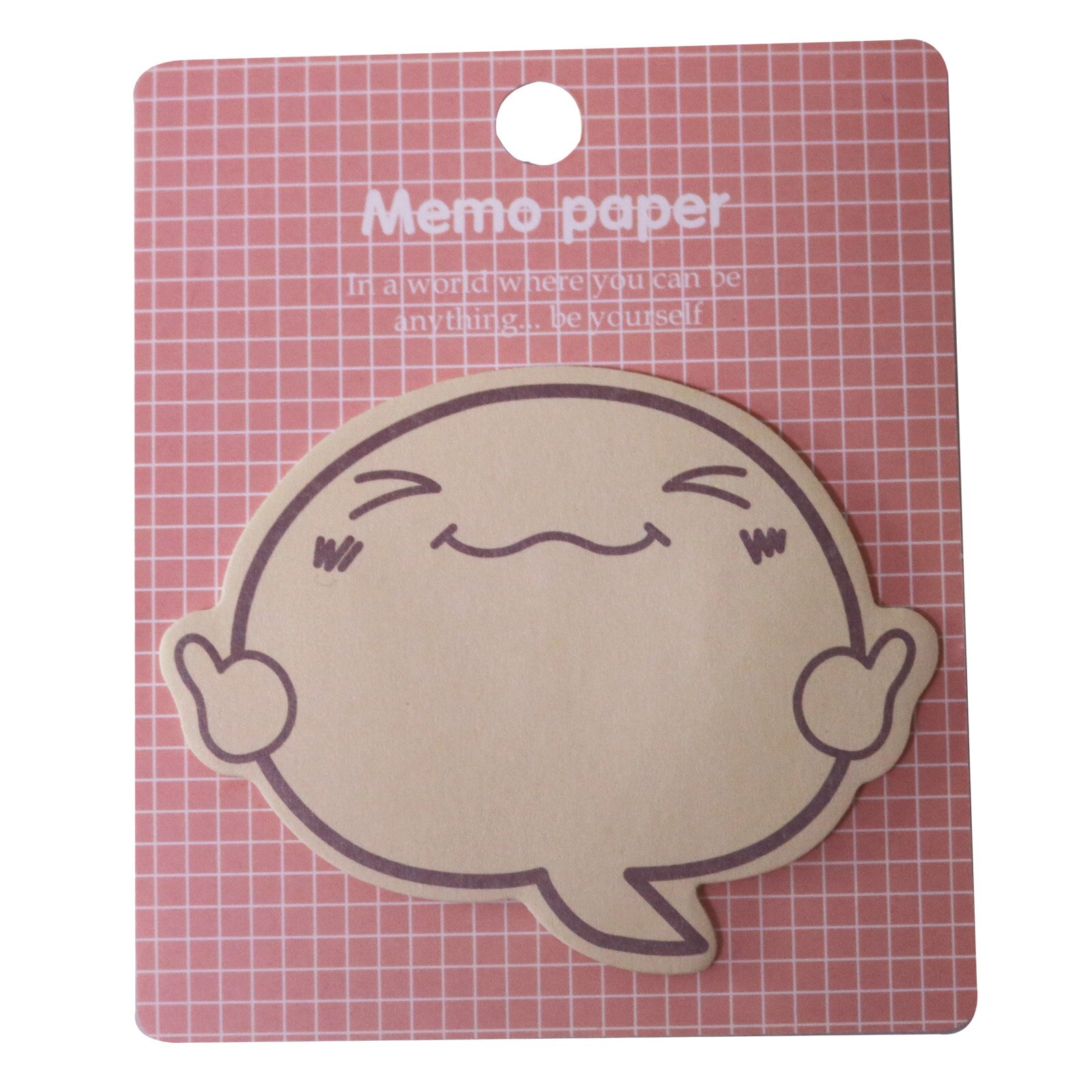 Lovely Creativity Face Sticky Note Show You Mood Memo Pad For Schools, Office, Family Use: Style C
