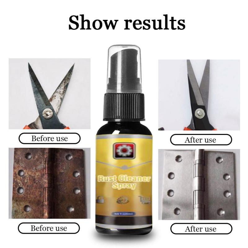 Rust Remover Spray Multi-Purpose Rust Inhibitor Car Headlight Repair Fluid Remove Refurbishment Coating Oxidation Derusting: Default Title