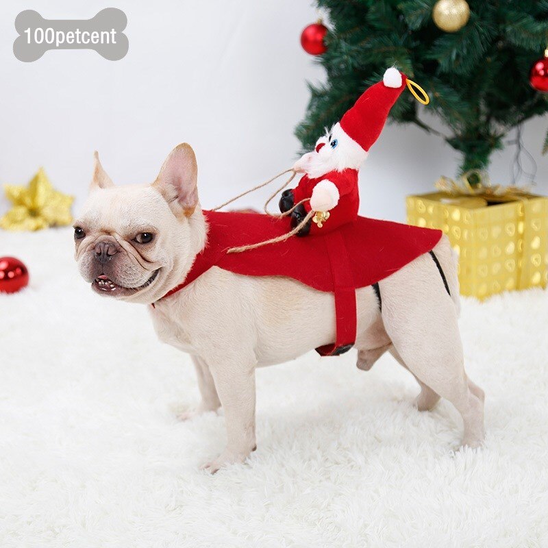 deguisement noel chien vetement chien noel deguisement chien Costumes de noël pour animaux de compagnie, tenue tendance pour chiens et chats, nouveauté, pour petits et grands chiens