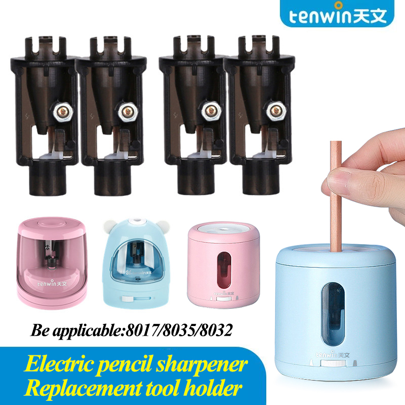 Tenwin Electric Pencil Sharpener Replacement Core Electric Pencil Sharpener Replacement Tool Holder Replacement Parts: 1pcs 8034