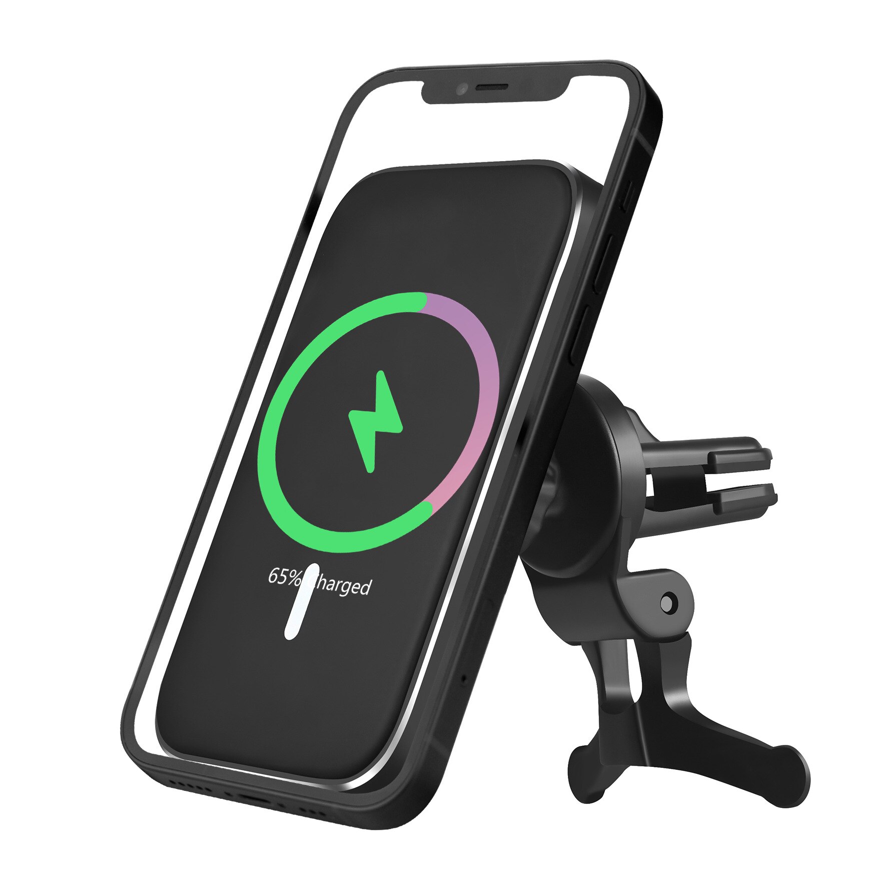 Drahtlose Ladegerät mag Für Sicher Für iPhone 12 13 Profi Max Auto Telefon Halfter Magnetische Ladegerät 15W QI Schnelle Ladung Drahtlose Ladegerät