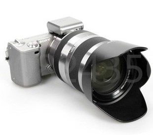 Ensemble de caméra 4 en 1, pare-soleil 58mm + capuchons d&#39;objectif + bague d&#39;adaptation + filtre UV pour S0NY A6500 A6000 A6300 16-50mm A5100 A5000 NEX-5R