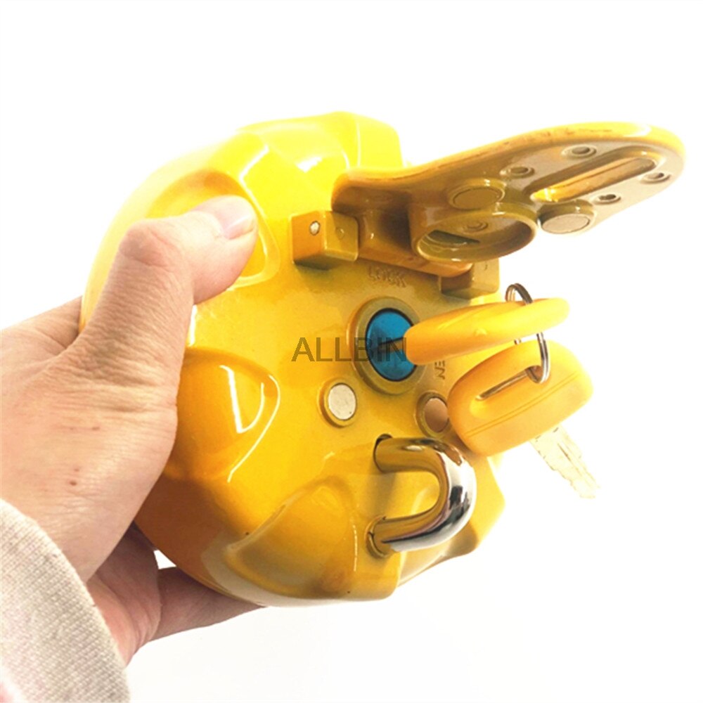 For VOLVO EC Anti-theft fuel tank cap Double anti-theft lock Diesel tank cover excavator accessories