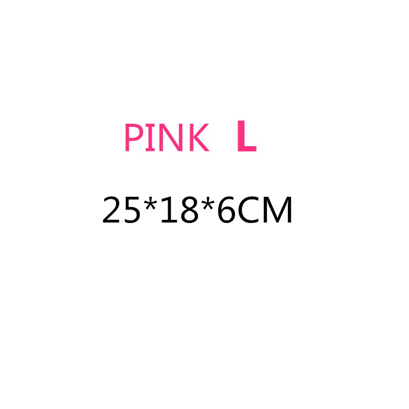 Bolsa de natación de PVC transparente para mujer, organizador de playa y piscina, bolsa de almacenamiento para baño deportiva, funda de teléfono resistente al agua: Pink L