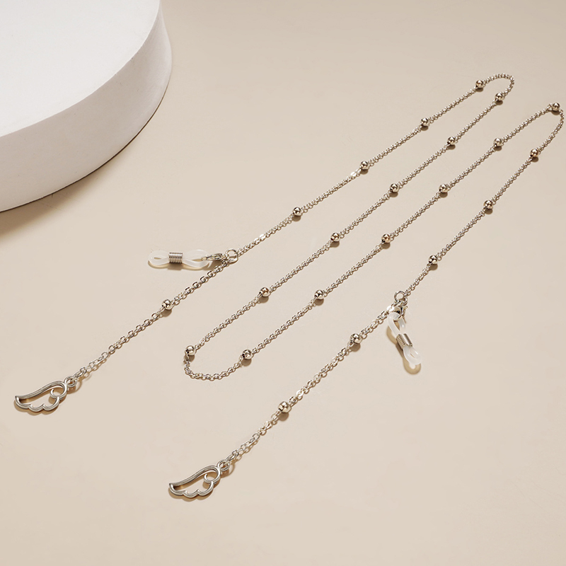2023 Mode Bril Ketting Voor Dames Heren Masker Kettingbandhouder Sunglass Lanyard Ketting Hangen Aan Hals Brillen Accessoriess: Donkergrijs