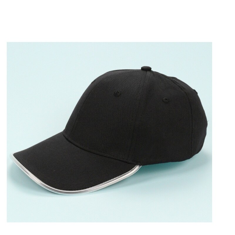 Led fest kasket led lys baseball kasketter lysende fest scene dans hat camping rejser sport hovedbeklædning kostume cosplay hat
