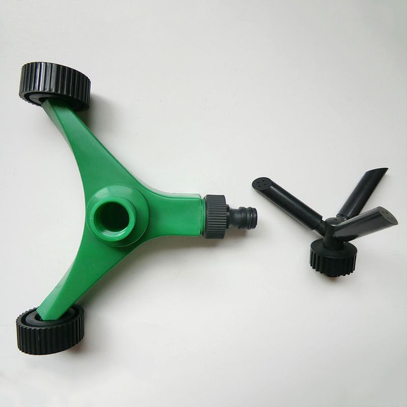 3 düsen Arm Automatische Bewässerung Drehbare Rasen Sprinkler Einstellbar Spritzen Winkel und Abstand Bewässerung für Garten