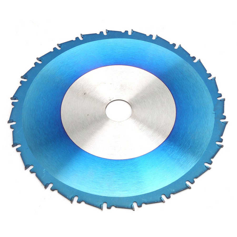Carbide Blue Plating Circular Saw Cutting Blade Disc for Wood Soft Metal Circular Saw Cutting Blade