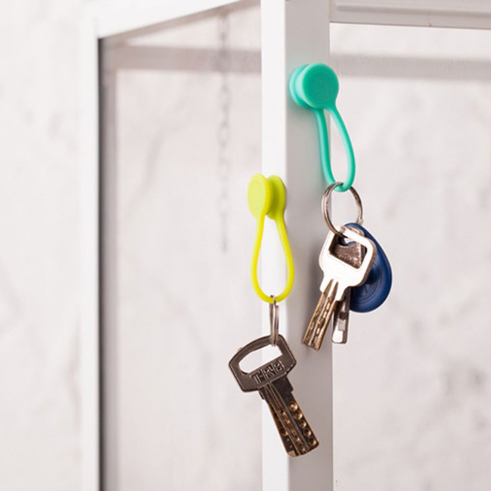 3Pcs Cute Magnet Headphone Clip Kawaii Wire Data Cable Protector Holder Winder Organizer Office Desk Korean Accessory Kit Set