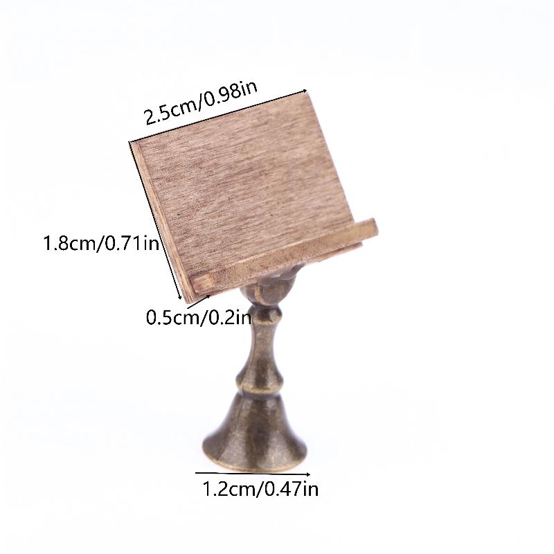 1/12 Puppenhaus Miniatur Magie Buch Lesen Stehen Modell Möbel Zubehör Für Puppe Haus Dekor Kinder Pretend Spielen Spielzeug: Default Title
