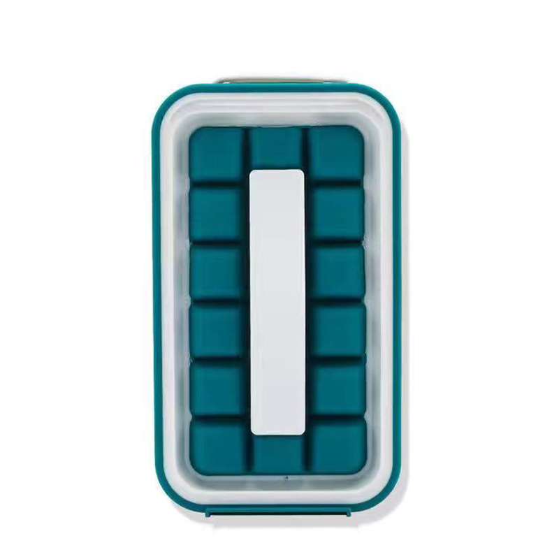 Kreatywny pojemnik na kostki lodu przyrząd robić robienia kulek z lodu czajnik kuchenny akcesoria barowe gadżety 2 w 1 wielofunkcyjny pojemnik: zielony