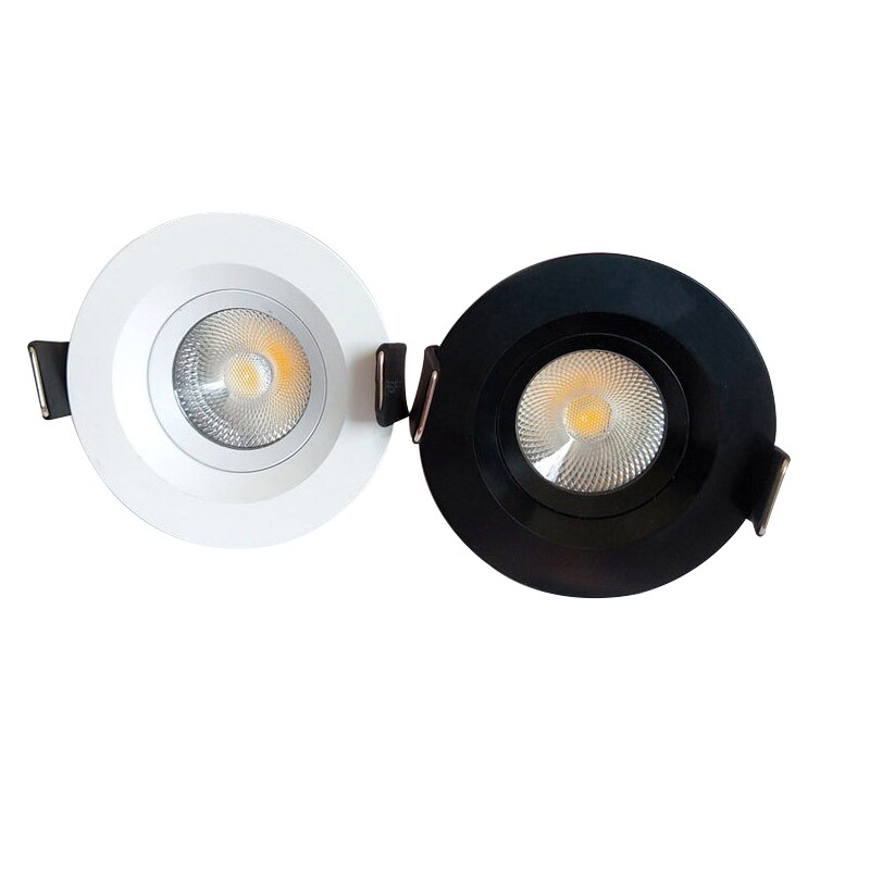 Dimbare 3W 5W Verzonken Led Spots Kamer Led Plafond Lampen Downlighters Verlichting Lamp Voor Kast Teller Showcase AC110V 220V