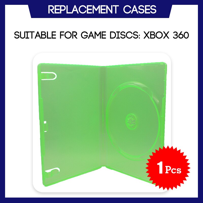 Lecteur de disque de rechange pour XBOX 360, boîte verte, un seul CD: 1 Pc