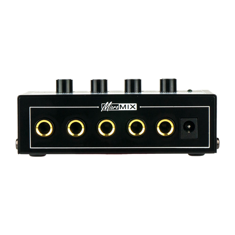 4 Channel Line Mixer Mini Audio Mixer Ultra Low Noise Mixer for Small Club Bar As Microphones Guitars Bass MH400 US EU Plug 110V